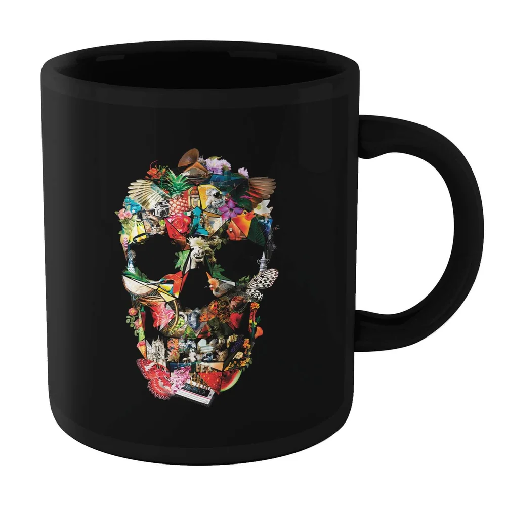 Ikiiki Fragile Skull Mug - Black Image 1