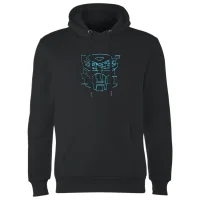 Transformers Autobot Glitch Hoodie - Black - undefined undefined