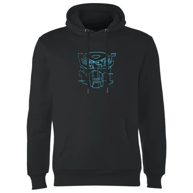 Transformers Autobot Glitch Hoodie - Black