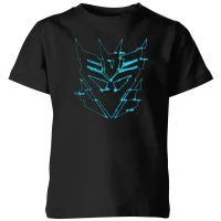 Transformers Decepticon Glitch Kids' T-Shirt - Black - undefined undefined