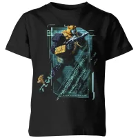 Transformers Bumble Bee Tech Kids' T-Shirt - Black - undefined undefined