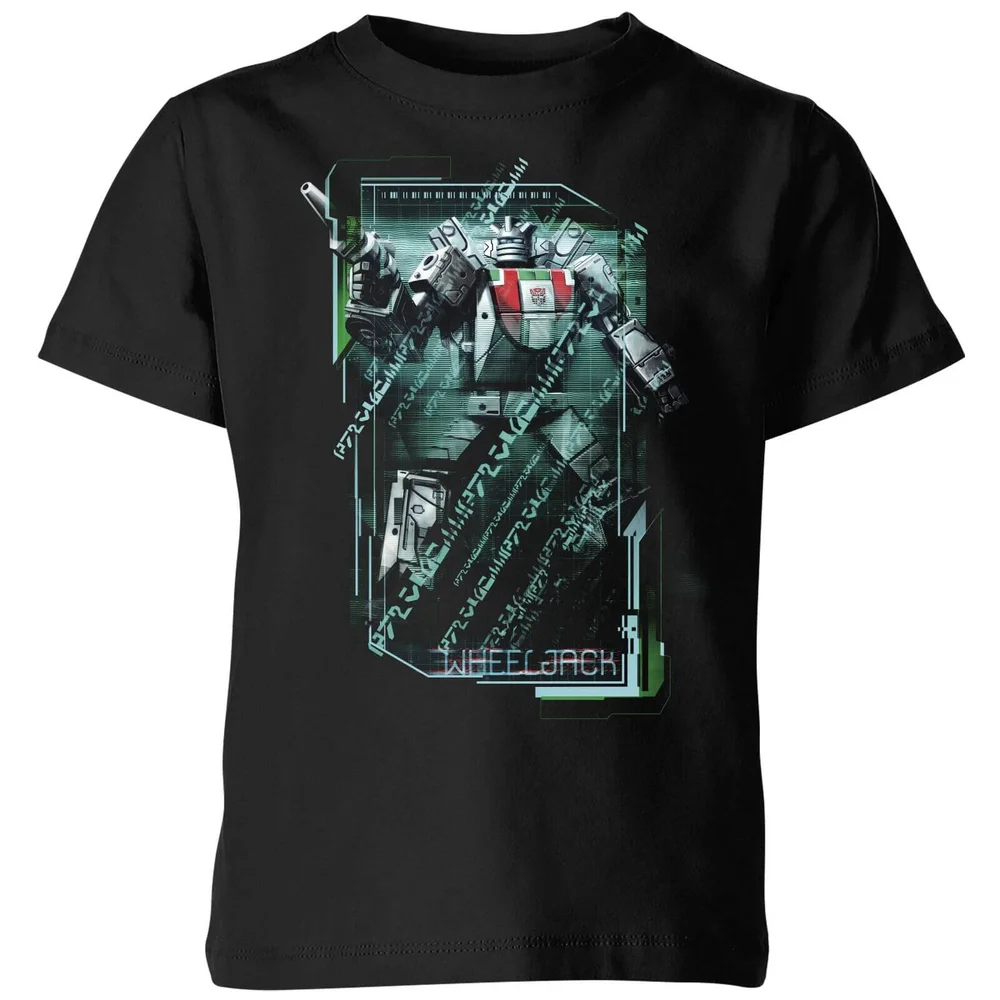 Transformers Wheeljack Tech Kids' T-Shirt - Black - 3-4 Years Image 1