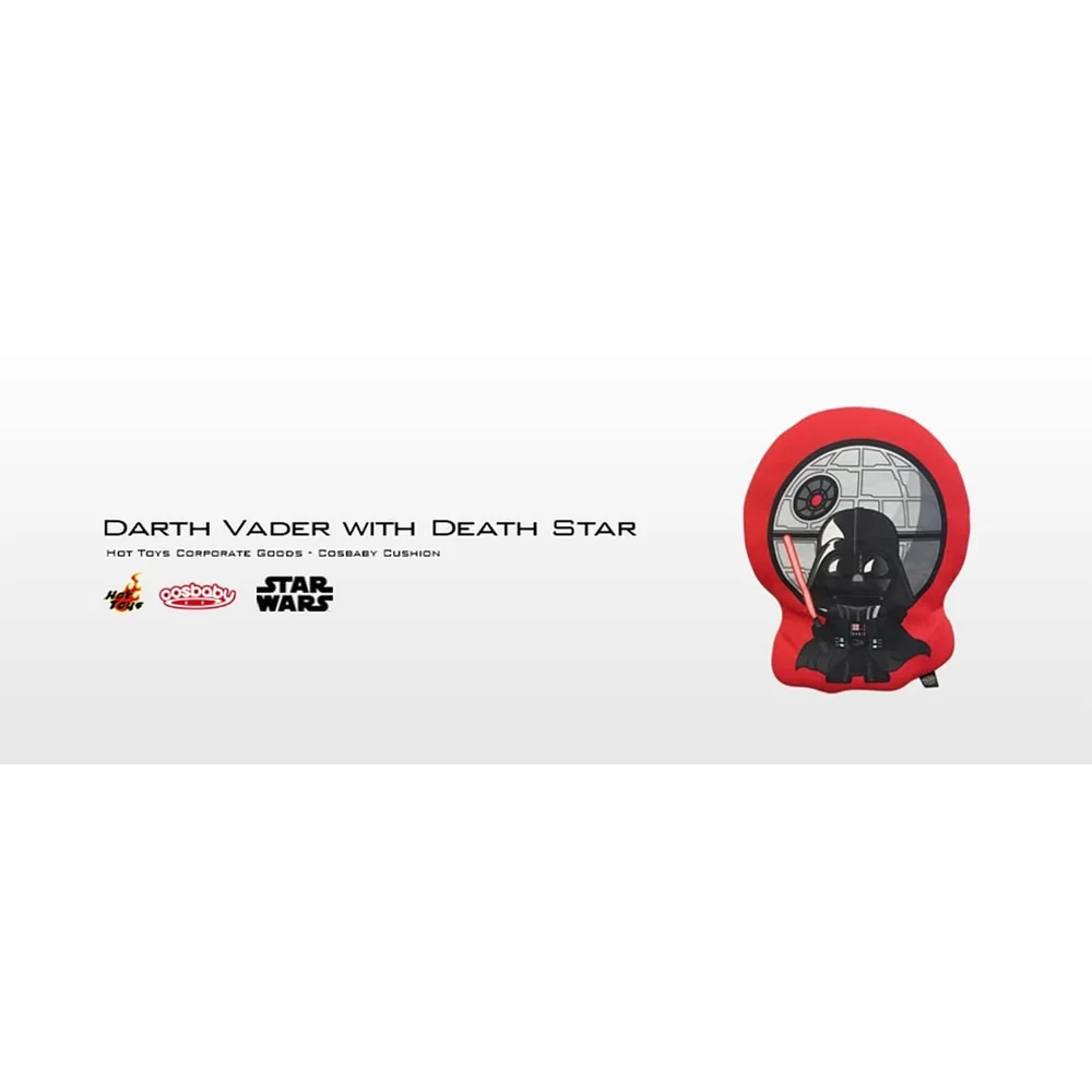 Hot Toys Cosbaby Star Wars Cushion - Darth Vader with Death Star Image 1