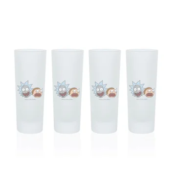 Rick And Morty Shot Glasses - Set of 4