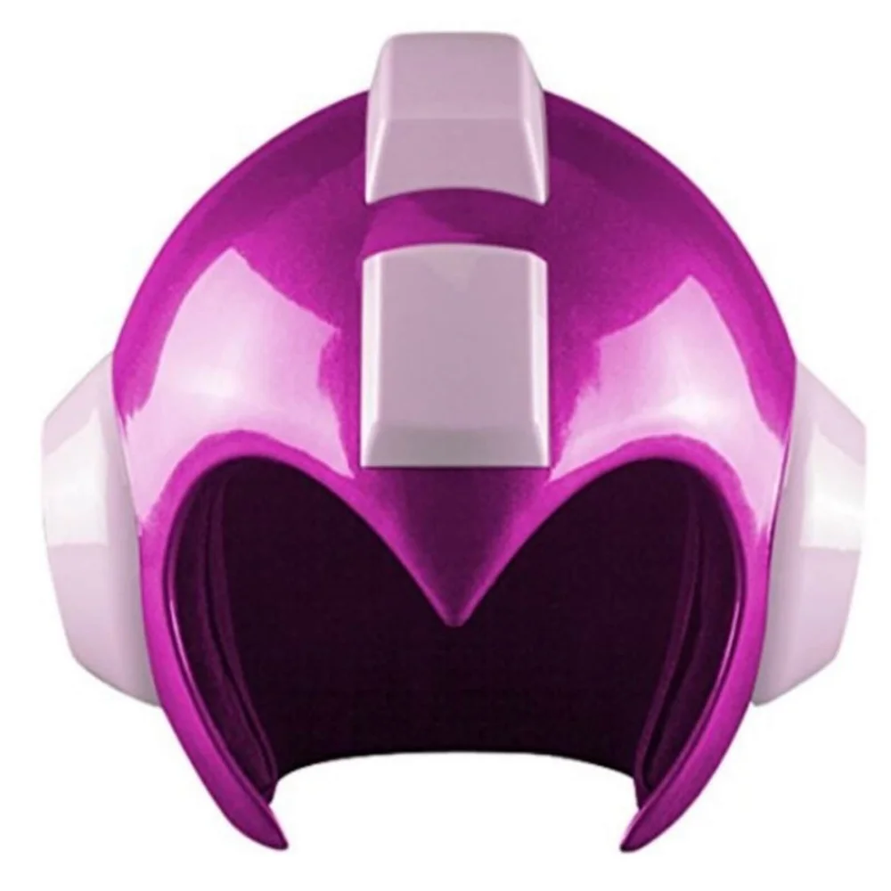 Capcom Mega Man Pink Quick Boomerang Wearable Helmet Prop Replica Image 1