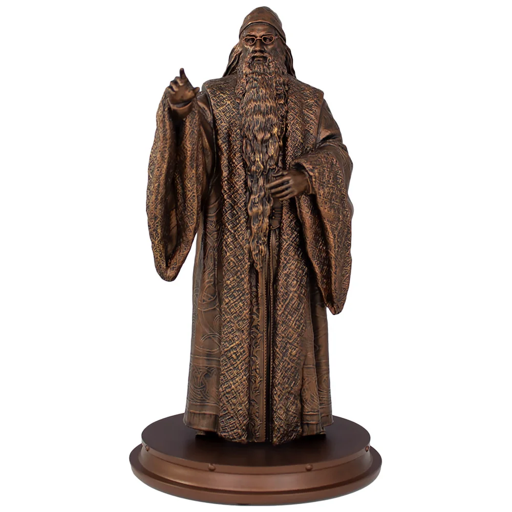 Icon Heroes Harry Potter Albus Dumbledore Richard Harris Faux-Bronze Statue Image 1