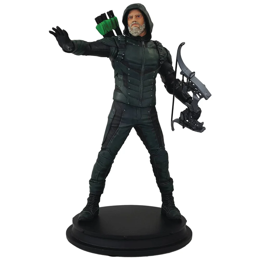 Icon Heroes DC Comics Green Arrow TV Star City 2046 Deluxe Statue Image 1