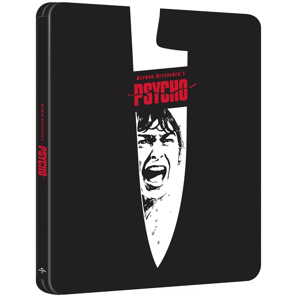 Psycho 60th Anniversary Edition - Limited Edition 4K Ultra HD Steelbook (Includes 2D Blu-ray) Image 1