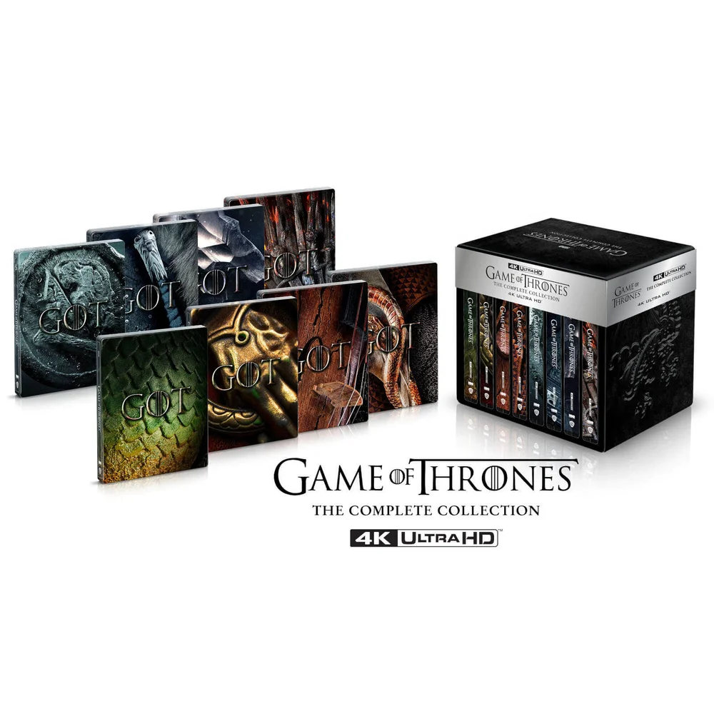 Game of Thrones: Seasons 1-8 - Limited Edition 4K Ultra HD Steelbook Collection Image 1
