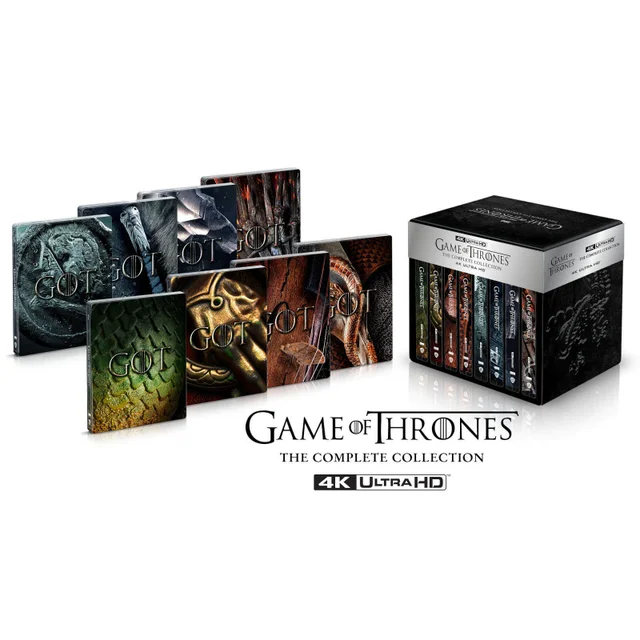 Game of Thrones: Seasons 1-8 - Limited Edition 4K Ultra HD Steelbook Collection