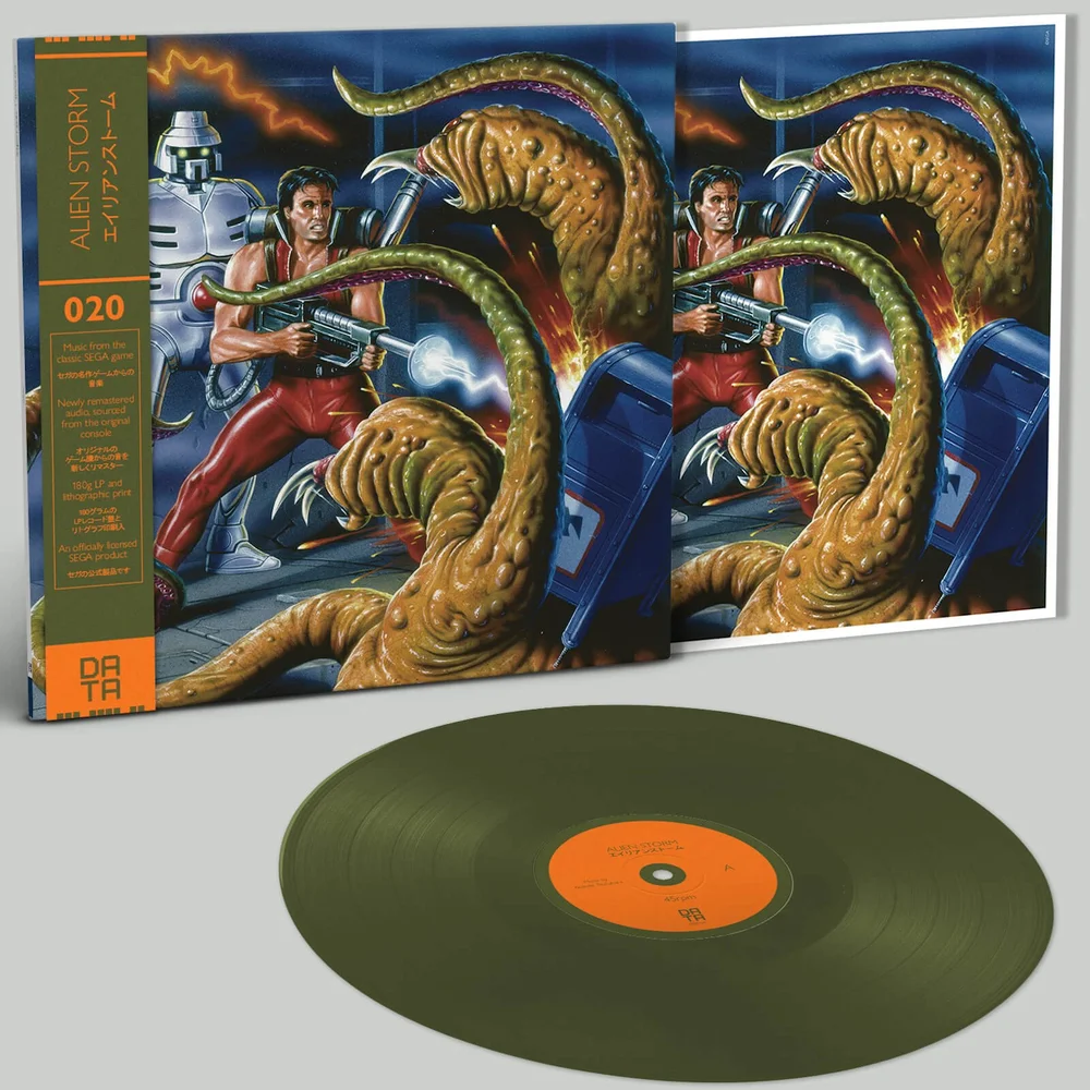 Data Discs - Alien Storm 180g Vinyl (Slime Green) Image 1