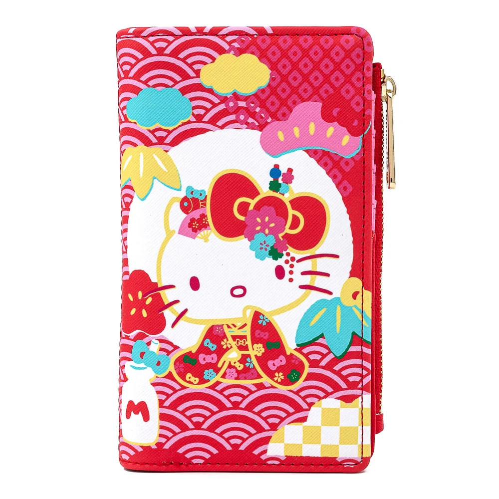 Loungefly Sanrio 60th Anniversary Hello Kitty Flap Wallet Image 1