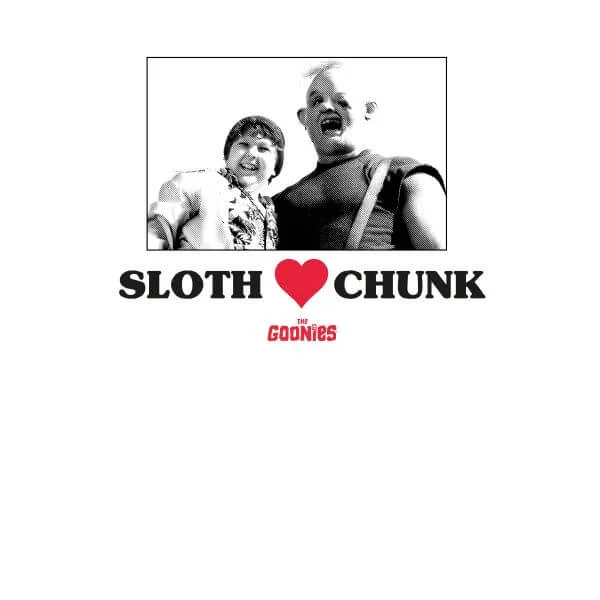 The Goonies Sloth Love Chunk Women's T-Shirt - White
