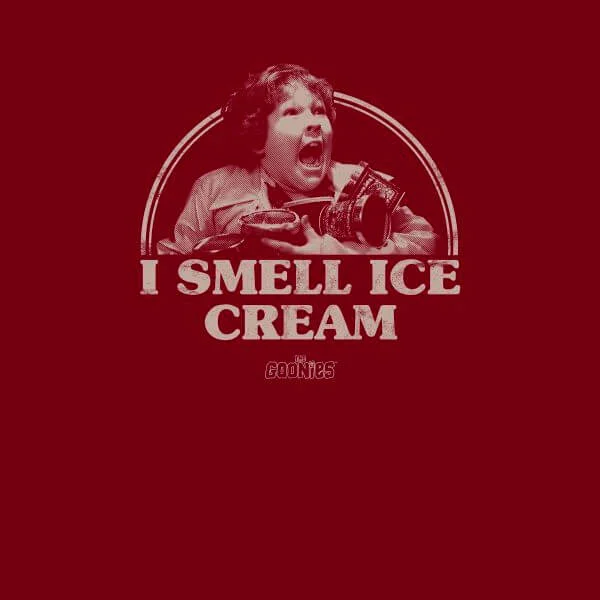The Goonies I Smell Ice Cream Women's T-Shirt - Burgundy