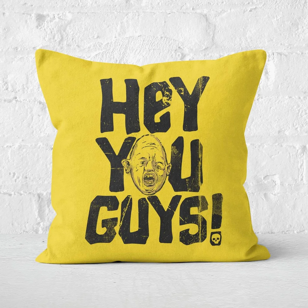 The Goonies Hey You Guys! Square Cushion - 40x40cm - Soft Touch Image 1