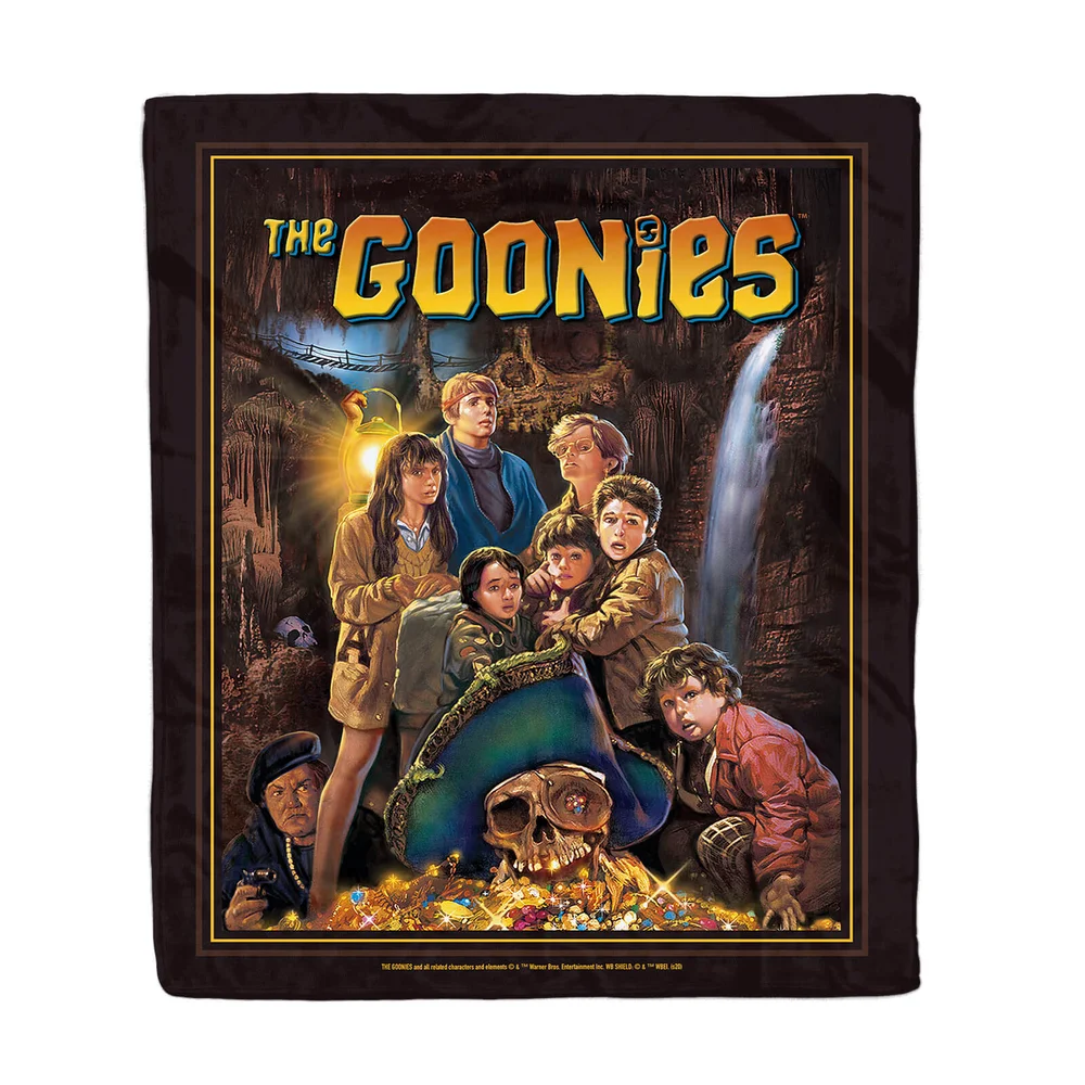 The Goonies Classic Cover Art Fleece Blanket - M Image 1
