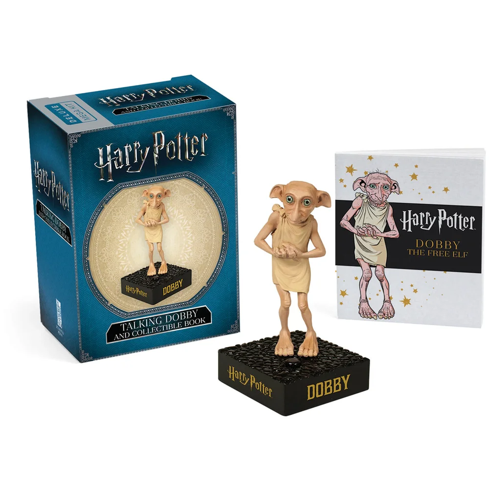 Harry Potter Talking Dobby and Collectible Book Image 1