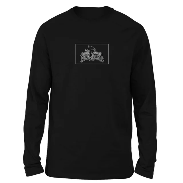 Power Rangers Zords List Unisex Long Sleeve T-Shirt - Black