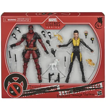 Hasbro Marvel Legends X-Men Deadpool Negasonic Teenage Warhead 2-pack Action Figure