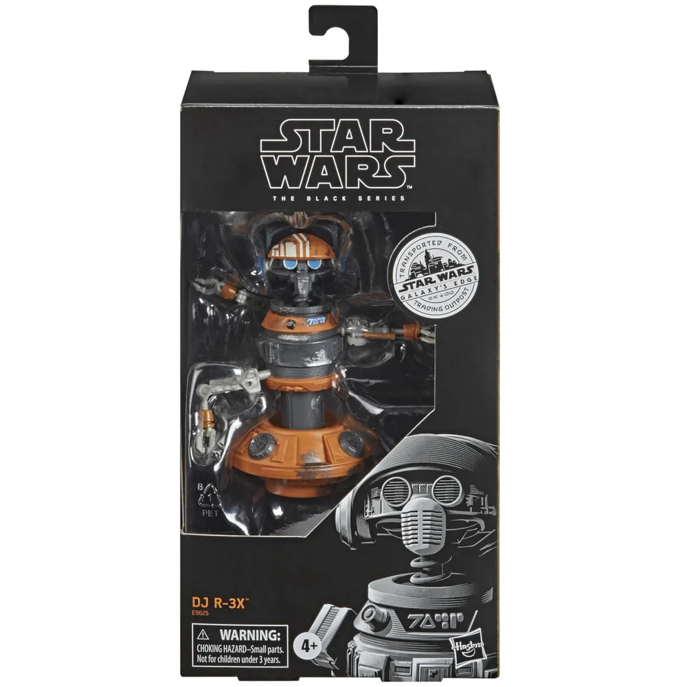 Hasbro Star Wars The Black Series Galaxy's Edge DJ R-3X Action Figure Image 1