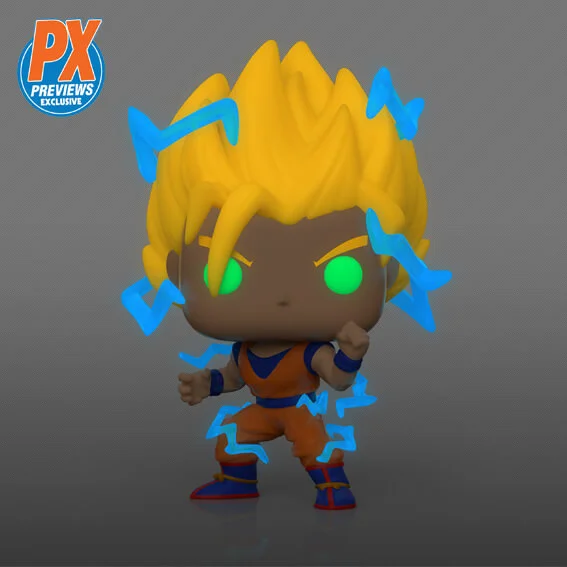 PX Previews Dragon Ball Z Super Saiyan 2 Goku EXC Funko Pop! Vinyl Figure
