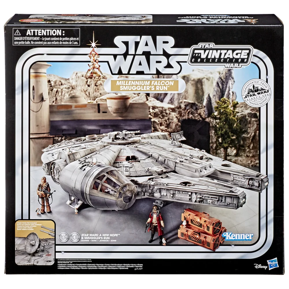 Hasbro Star Wars The Vintage Collection Galaxy’s Edge Millennium Falcon Smuggler’s Run Image 1