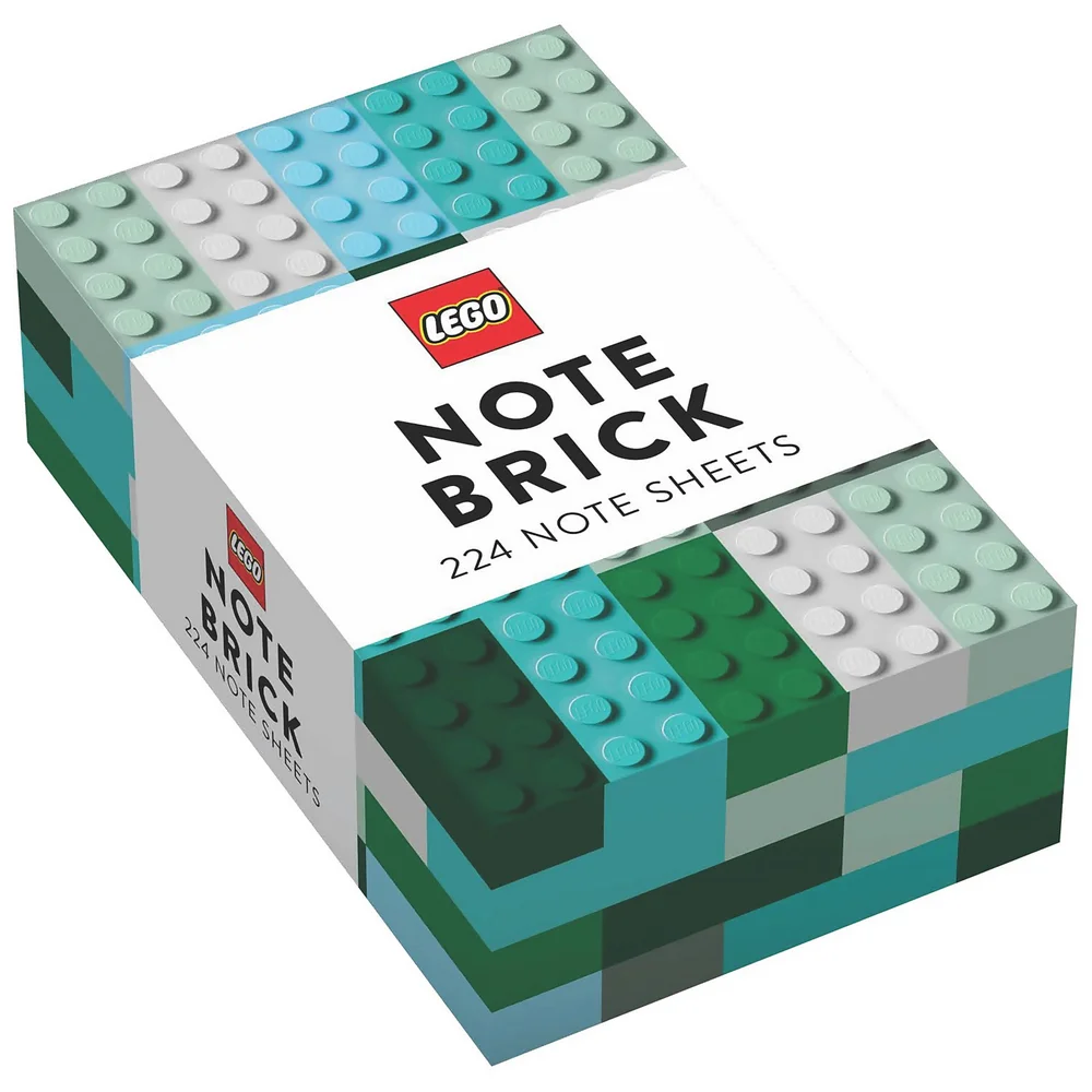 LEGO Note Brick - Blue/Green Image 1