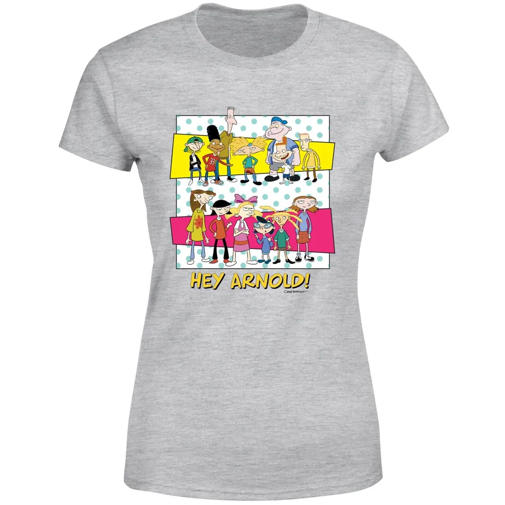 Hey Arnold Guys & Girls Women's T-Shirt - Grey - XS Image 1