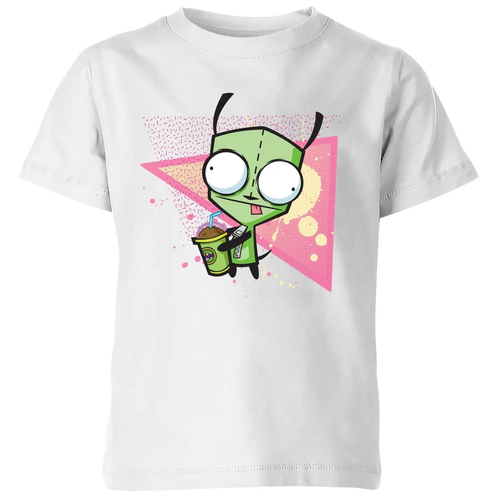 Invader Zim Gir Kids' T-Shirt - White - 3-4 Years Image 1