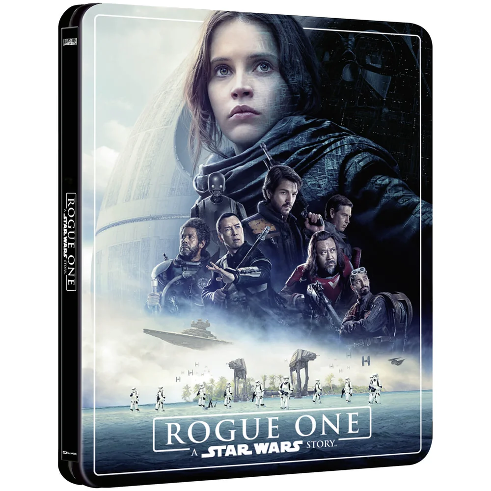 Rogue One: A Star Wars Story – Zavvi Exclusive 4K Ultra HD Steelbook (3 Disc Edition includes Blu-ray) Image 1