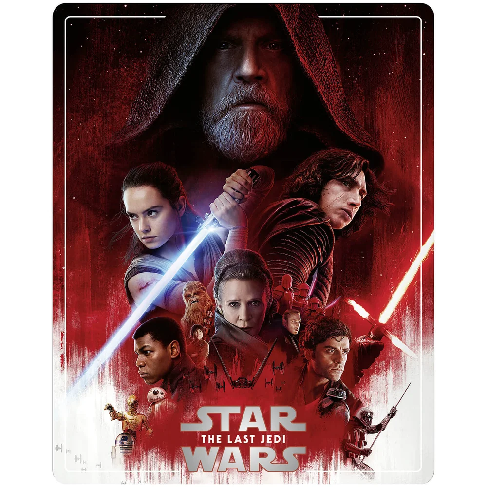 Star Wars Episode VIII: The Last Jedi - Zavvi Exclusive 4K Ultra HD Steelbook (3 Disc Edition Includes Blu-ray) Image 1