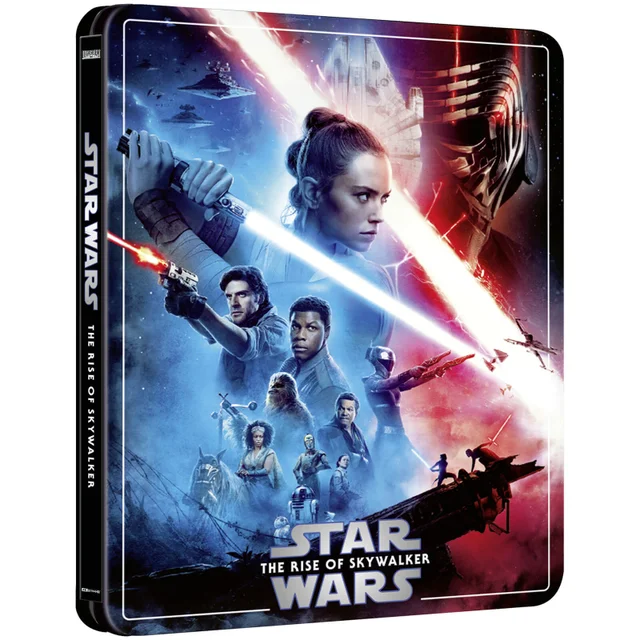 Star Wars Episode IX: The Rise of Skywalker - Zavvi Exclusive 4K Ultra HD Steelbook (3 Disc Edition includes Blu-ray)
