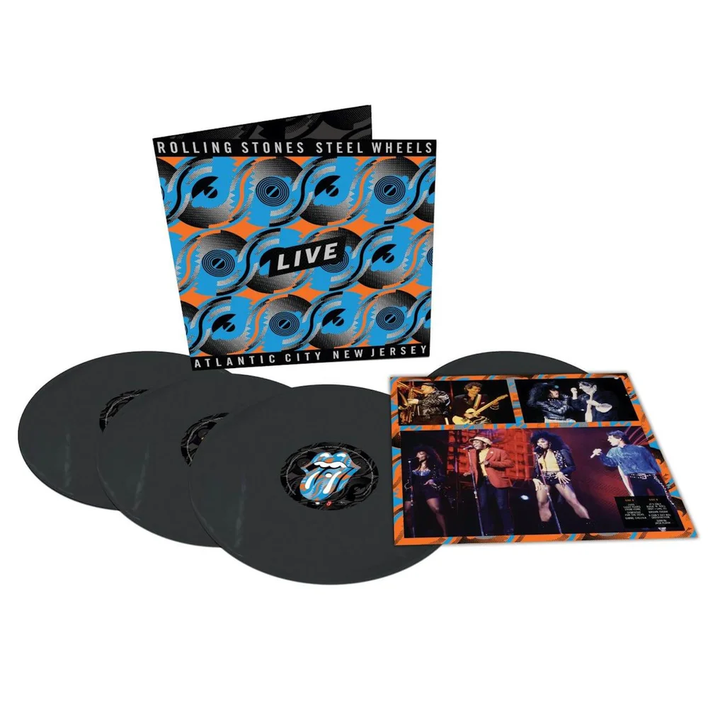 The Rolling Stones - Steel Wheels Live - Atlantic City, New Jersey Vinyl Box Set Set Image 1
