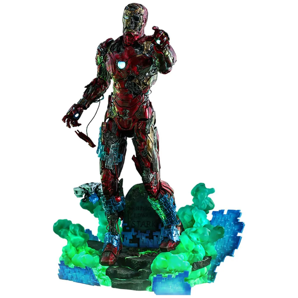 Hot Toys Spider-Man: Far From Home MMS PVC Action Figure 1/6 Mysterio's Iron Man Illusion 32 cm Image 1