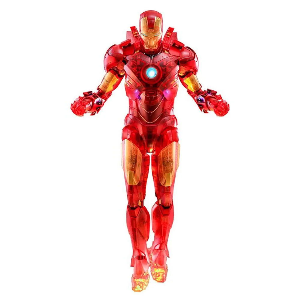 Hot Toys Marvel Iron Man Mark IV (Holographic Version) Toy Fair Exclusive Action Figure 30cm Image 1