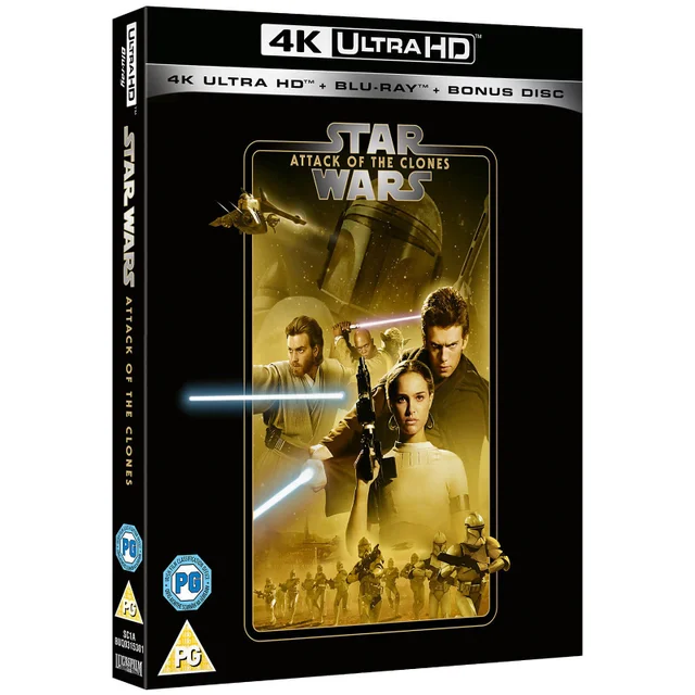 Star Wars - Episode II - Attack of the Clones - 4K Ultra HD (Includes 2D Blu-ray)