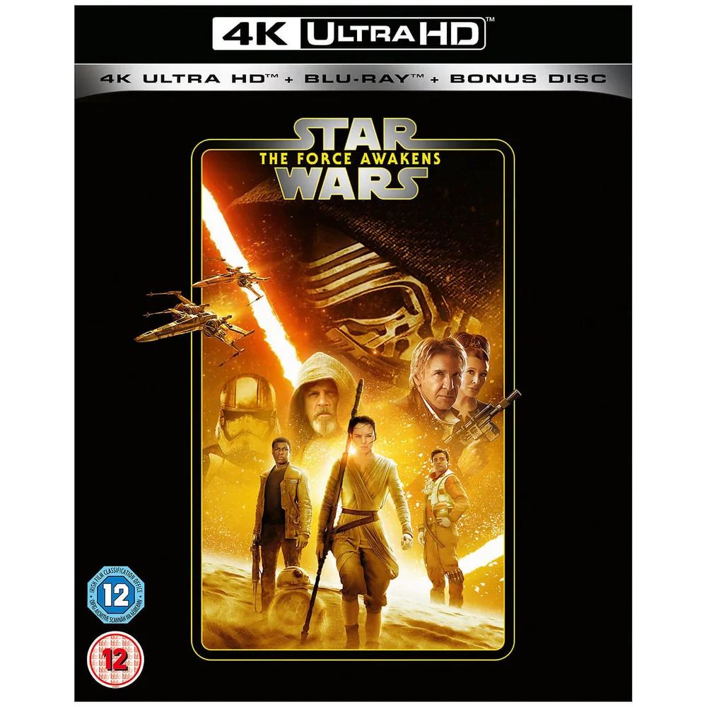Star Wars - Episode VII - The Force Awakens - 4K Ultra HD (Includes 2D Blu-ray) Image 1