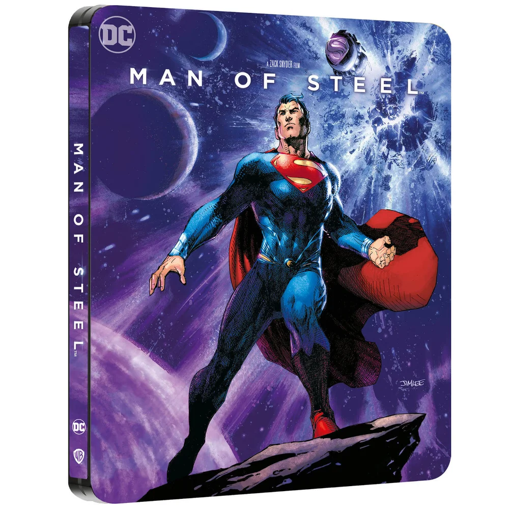Man of Steel - Zavvi Exclusive 4K Ultra HD Steelbook (Includes 2D Blu-ray) Image 1