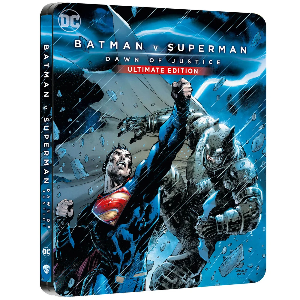 Batman v Superman: Dawn of Justice - Zavvi Exclusive 4K Ultra HD Steelbook (Includes 2D Blu-ray) Image 1
