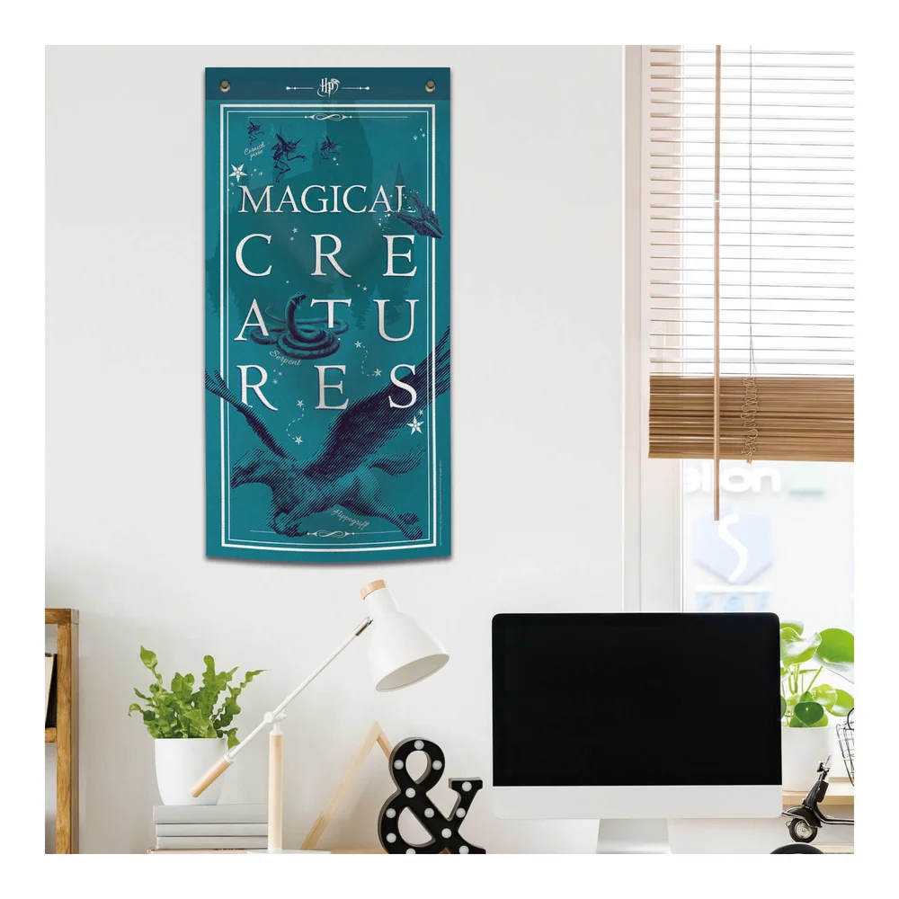 Harry Potter Magical Creatures Wall Banner Image 1
