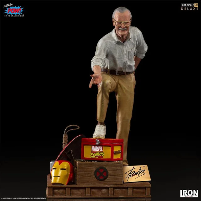 Iron Studios Marvel Deluxe Art Scale Statue 1/10 Stan Lee