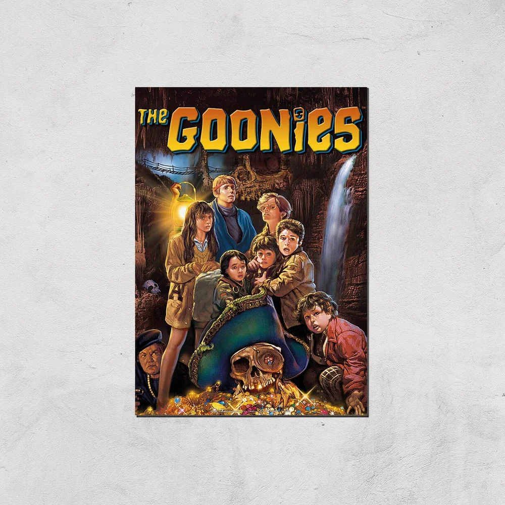 The Goonies Classic Cover Giclee Art Print - A4 - Print Only Image 1