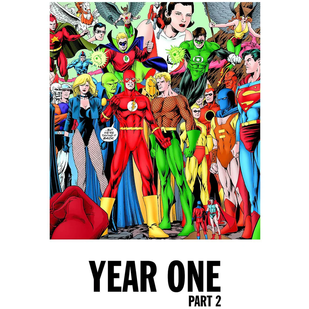 DC Comics Graphic Novel Collection Book JLA Year One Part 2 Book Image 1