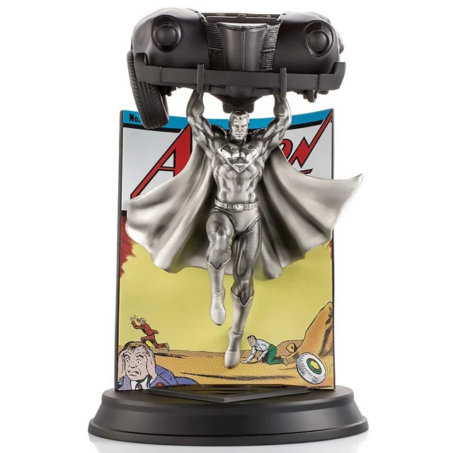 Royal Selangor DC Comics Action Comics #1 Limited Edition Superman Pewter Statue - 800 Pieces Worldwide