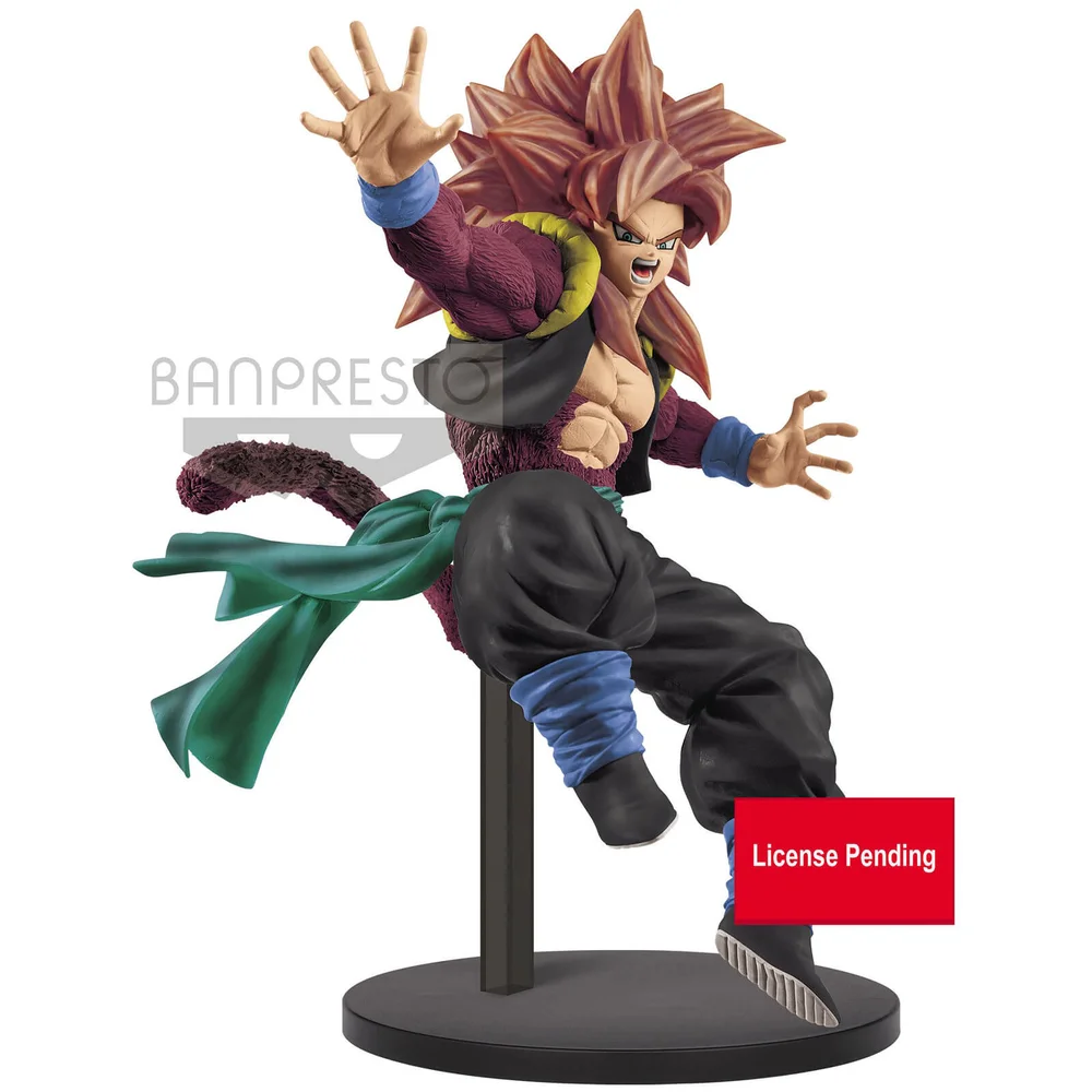Banpresto Super Dragon Ball Heroes 9th Anniversary Figure-Super Saiyan 4 Gogeta:Xeno Figure Image 1