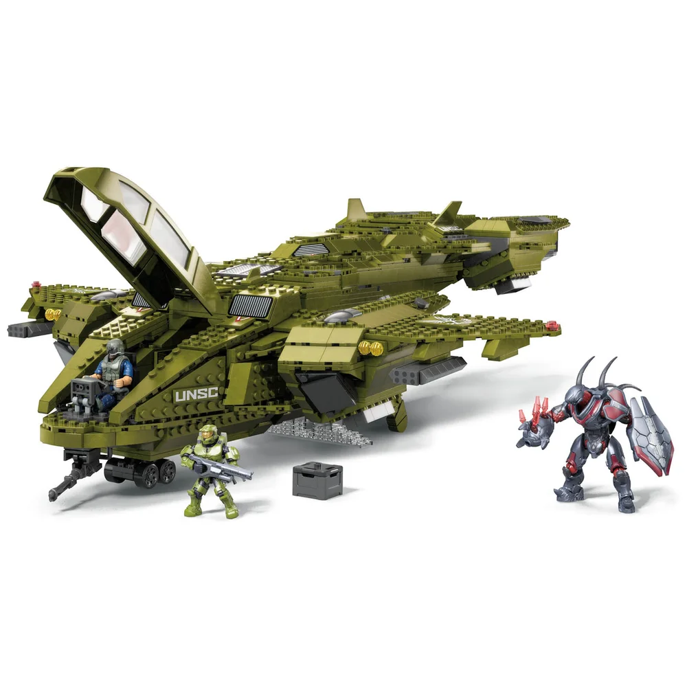 Mega Construx Halo Infinite Pelican Dropship Playset Image 1