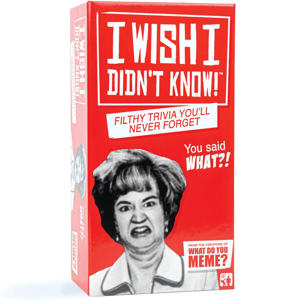 I Wish I Didn't Know Party Game Image 1