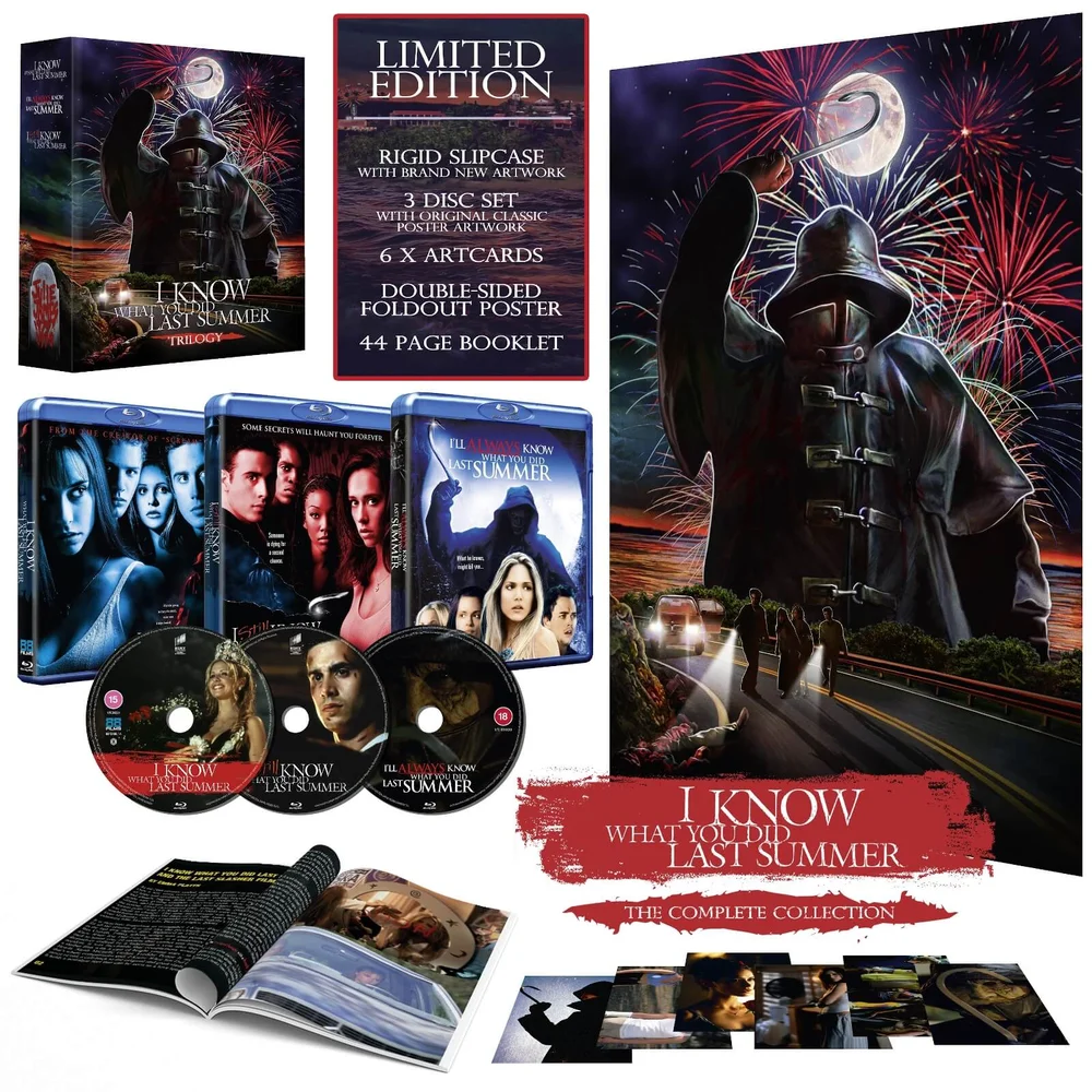 I Know What You Did Last Summer Trilogy Limited Collectors Edition Blu Ray Image 1