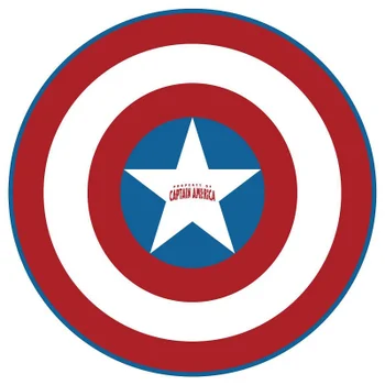 Marvel Captain America Shield Microfiber Beach Towel