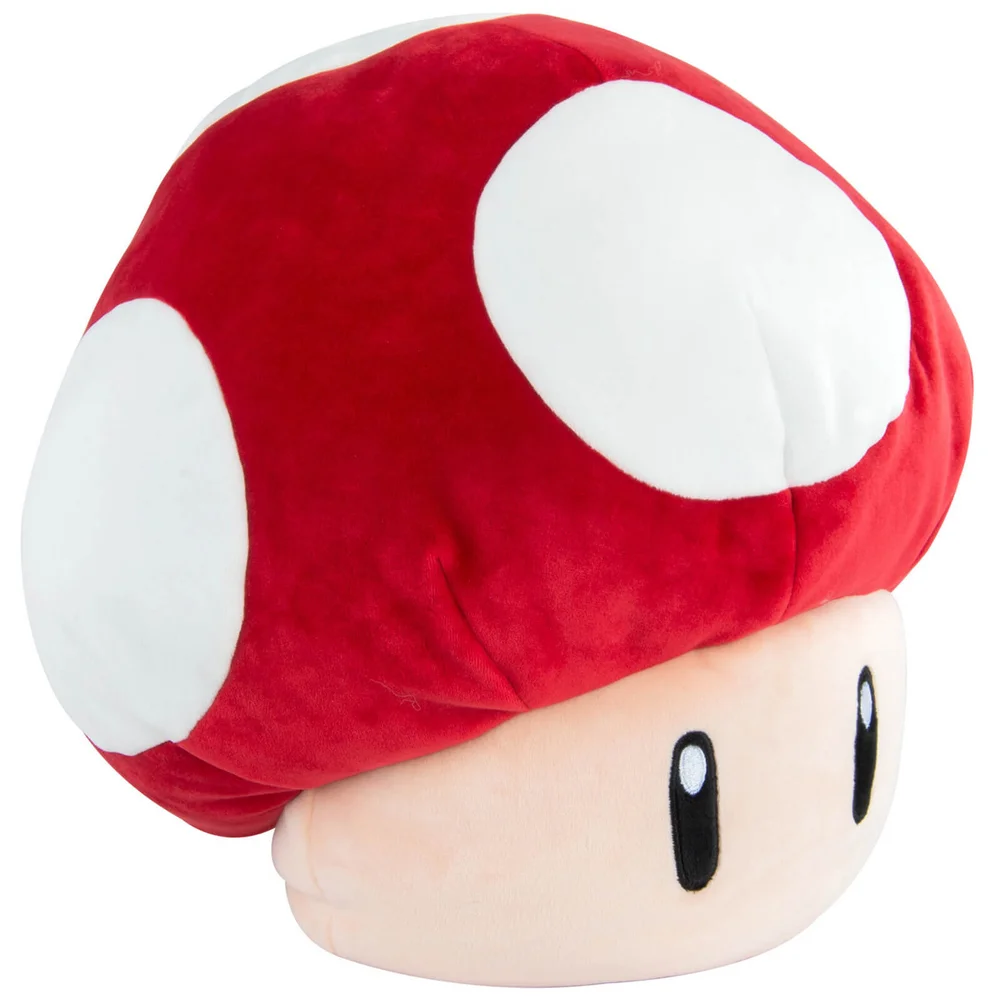 Mario Kart Large Plush Super Mushroom Toy Image 1